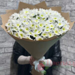 Букет из 15 кустовых хризантем