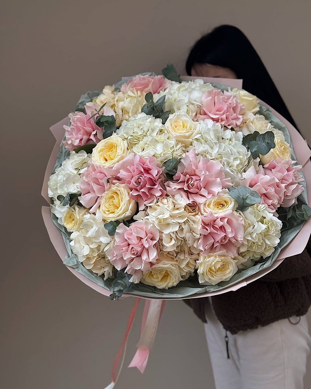 2026-03-01-04.19.30.jpg Розовый букет “Розовая Гармония” — изображение 1