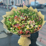Букет из 51 альстромерий