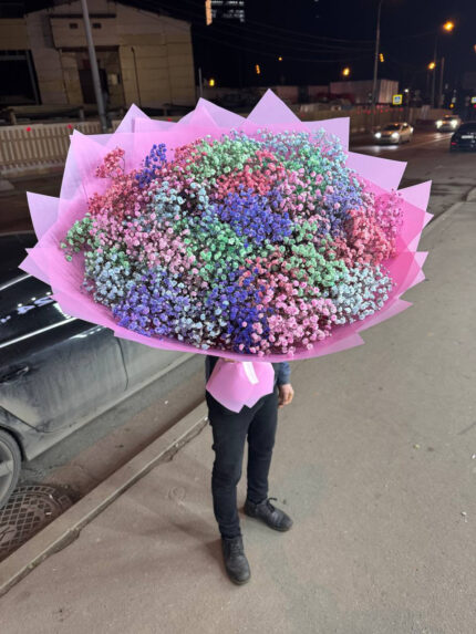 Букет из 25 гипсофил