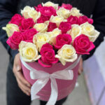 29 роз в коробке